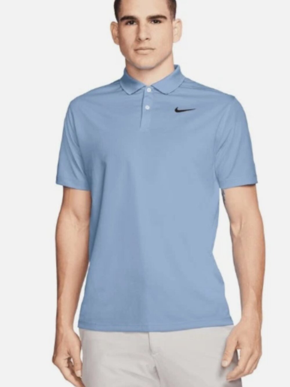 NWT Nike Men's Velocity Dri-FIT Solid Polo Blue Men’s Size XL